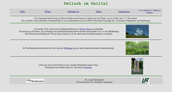 Desktop Screenshot of natur.dellach.at